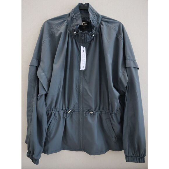 UGG 1152865 Women's Sz Medium Stormy Seas Blue Winny Jacket - Picture 1 of 9